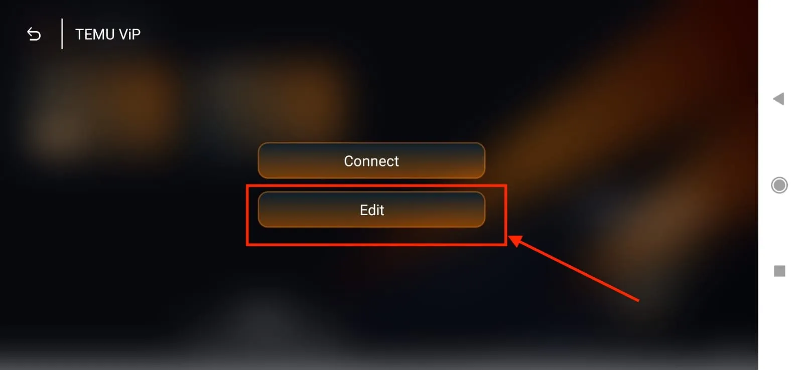 Step 2: Tap “Edit”.